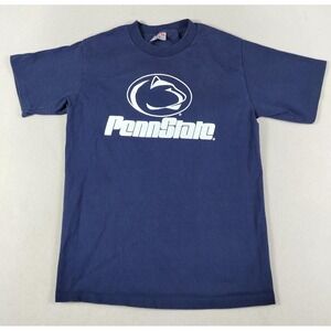 Vintage Penn State‎ Nittany Lions Shirt Mens Large Blue NCAA Football Tee Jays